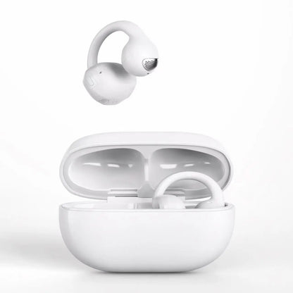 Flagship Open-Ear Headphones, Premium Quality & Comfortable Fit, Resistant Coating, Bluetooth 6.0, Dual Device Connection, Low Latency Gaming, 720° Immersive Spatial Sound, Waterproof & Sweatproof, HD Call Mic, for Tech Enthusiasts Office Sports Gaming, A