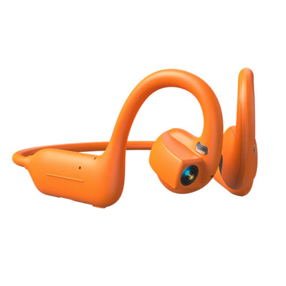 E12 Bone Conduction Wireless Audio Headphones, 8MP EIS Stabilized Camera, 160+ Languages Instant Translation, Touch & Button Control, IP65 Waterproof Sport Headsets for Outdoor Cycling Vlog Recording, Outdoor Gadgets Guys Gifts, Device