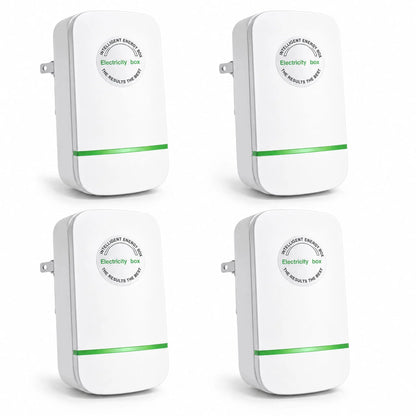 Compact White Power Outlet Plug-In Module, US Standard Plug Socket for Home Use, Compatible with LED Lights & Lights for Bedroom (1/2/4 Pack)